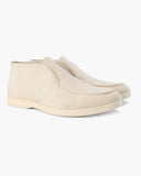 Men's High-Top Suede Loafers