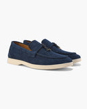 Men's Suede Horsebit Loafers