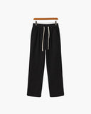 Men's Ribbed Drawstring Trousers