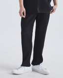Men's Ribbed Straight Leg Trousers
