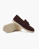 Men's Suede Horsebit Loafers
