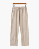 Men's Linen Drawstring Trousers