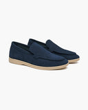 Men's Suede Penny Loafers