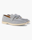 Men's Suede Horsebit Loafers
