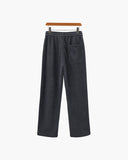 Men's Ribbed Drawstring Trousers