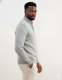 Men’s Ribbed Full-Zip Sweater