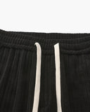 Men's Ribbed Drawstring Trousers