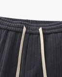 Men's Ribbed Drawstring Trousers