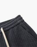 Men's Ribbed Drawstring Trousers