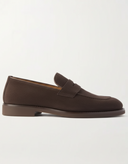 Men’s Suede Penny Loafers