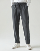 Men's Linen Drawstring Trousers