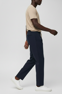 Cotton-Linen Drawstring Trousers