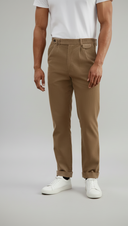 Straight-Fit Corduroy Pants